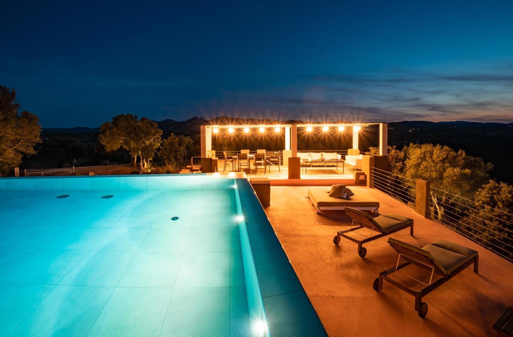 Villa Tre Nibbari San Pantaleo Buitenkant foto