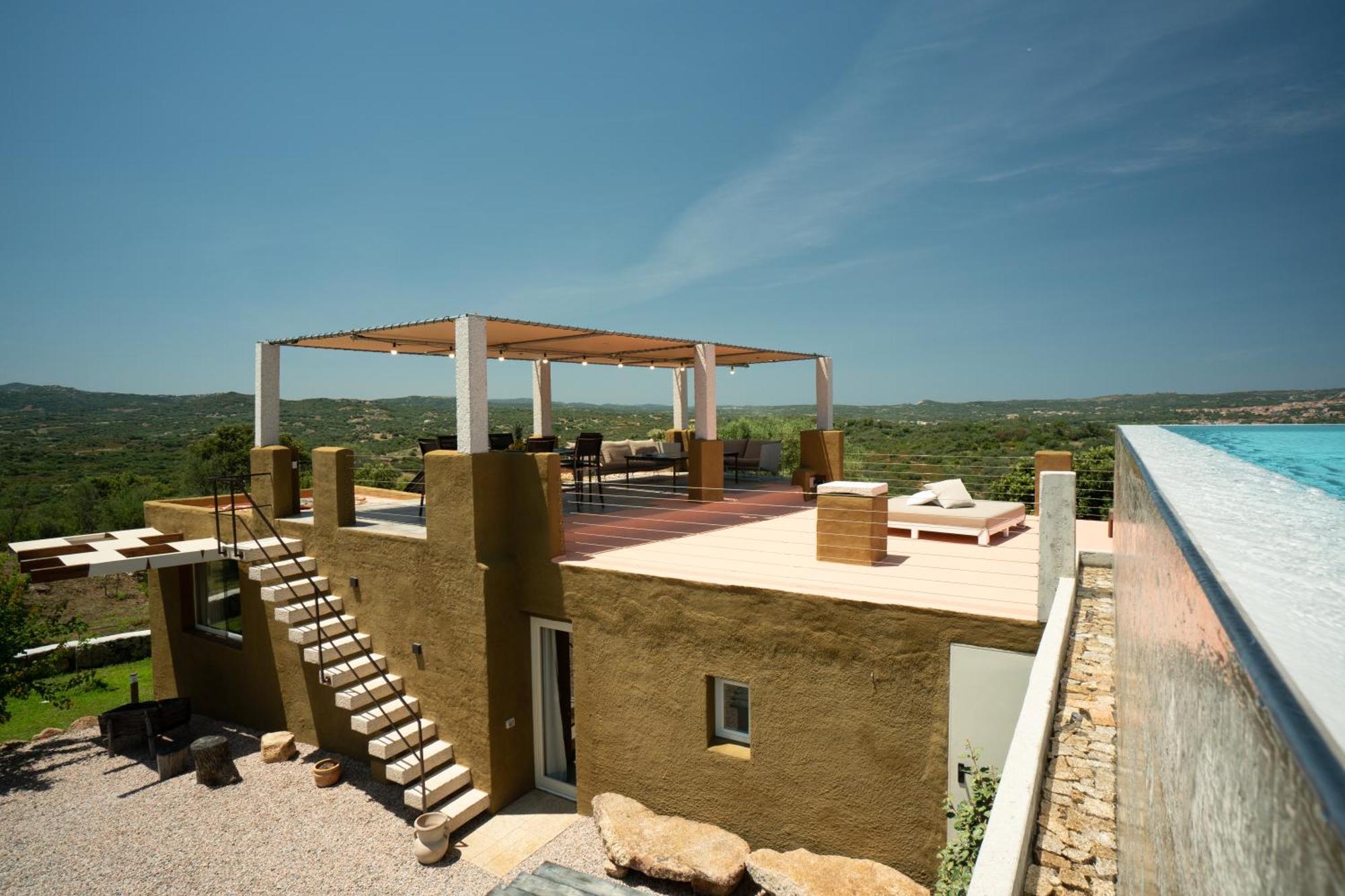 Villa Tre Nibbari San Pantaleo Buitenkant foto