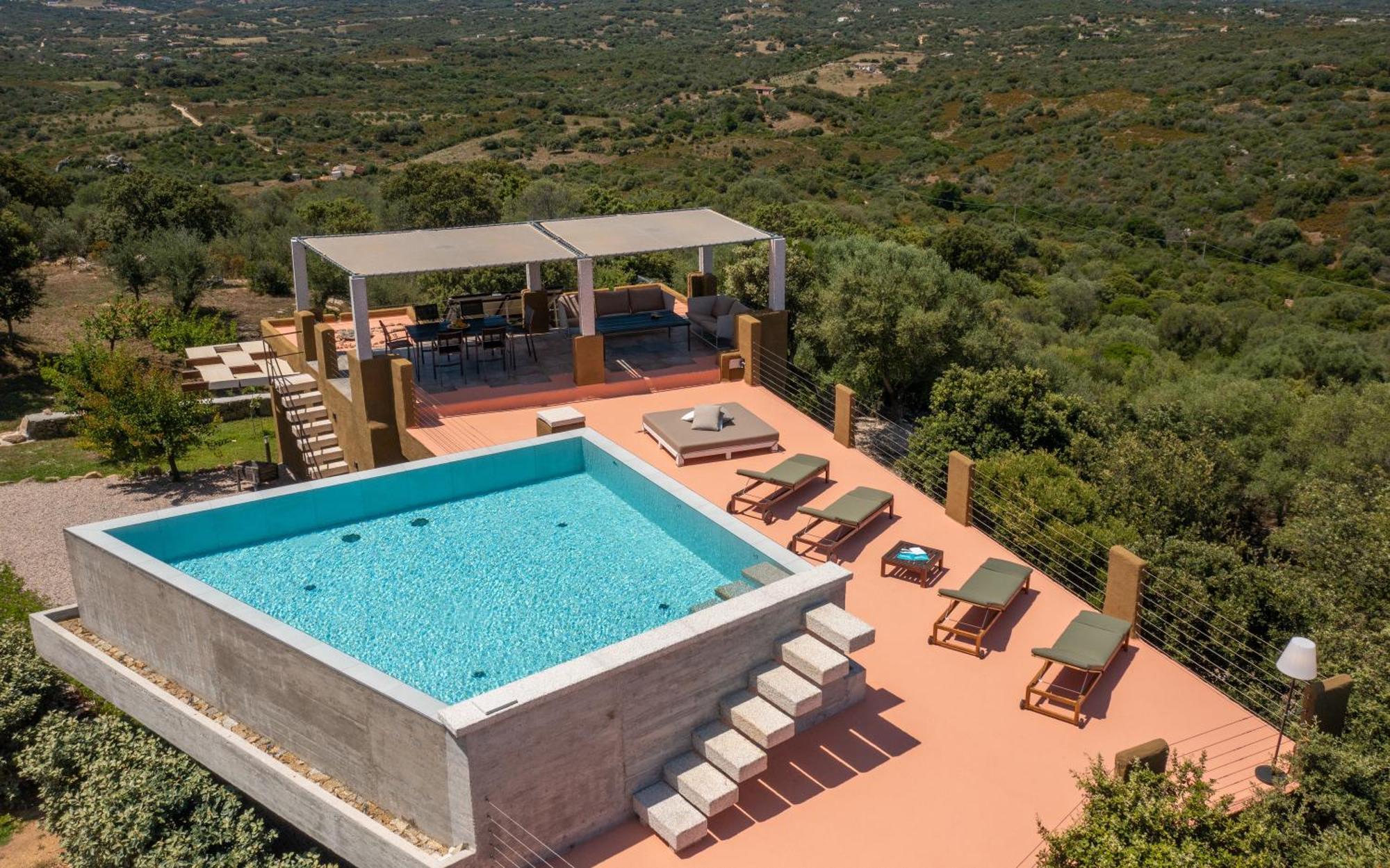 Villa Tre Nibbari San Pantaleo Buitenkant foto