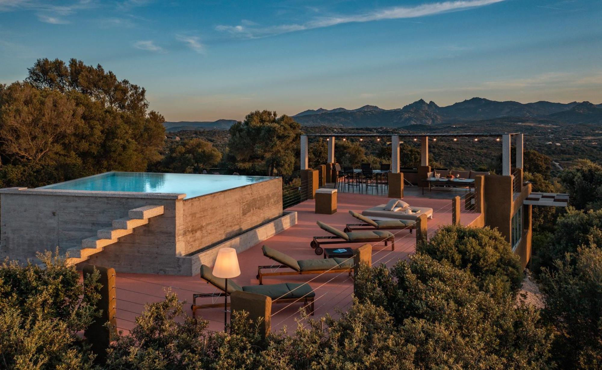 Villa Tre Nibbari San Pantaleo Buitenkant foto