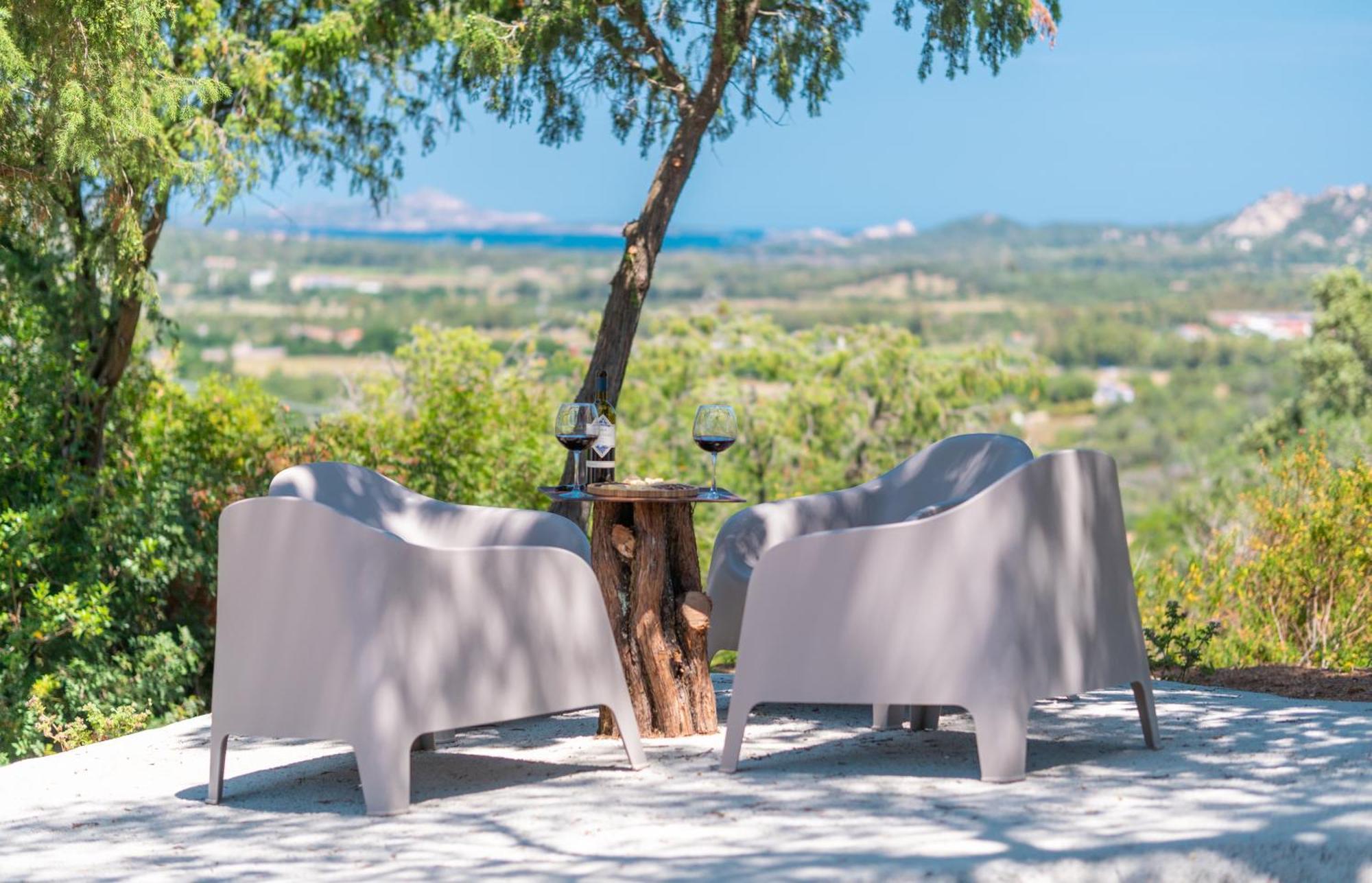 Villa Tre Nibbari San Pantaleo Buitenkant foto
