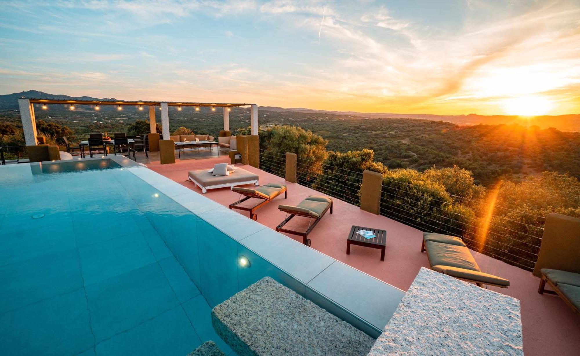 Villa Tre Nibbari San Pantaleo Buitenkant foto